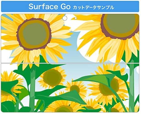 стикер igsticker за Microsoft Surface Go/Go 2 Ультратонкая Защитен Стикер за тялото Skins 001348 Цвете Семки