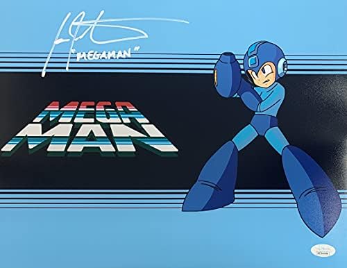 Иън Джеймс Корлетт с автограф подпис и надпис 11x14 снимка Mega Man JSA COA