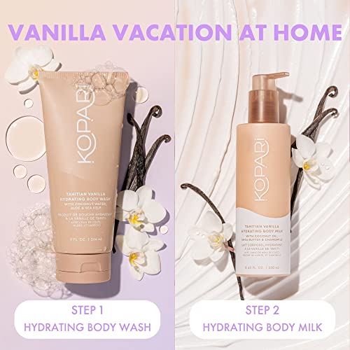 Комплект за тяло Kopari Vanilla Vacation Glowing Body Set