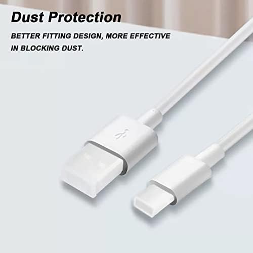 40 Бр 8 Видове Силиконови заглушек за защита от прах + Защитно покритие зарядно порт + Пластмасов Пылезащитная капак за кабелна пристанище, което е Съвместимо с Apple Micr