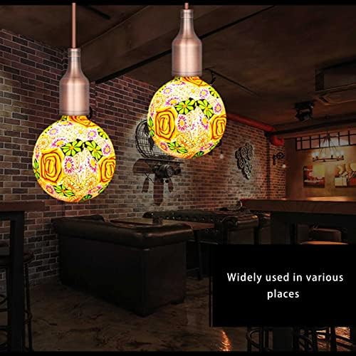 Xianfei 4 W Реколта Крушка на Едисон, Цокъл E27, Артистичен Интериор, Цветни Led Энергосберегающая Лампа с нажежаема