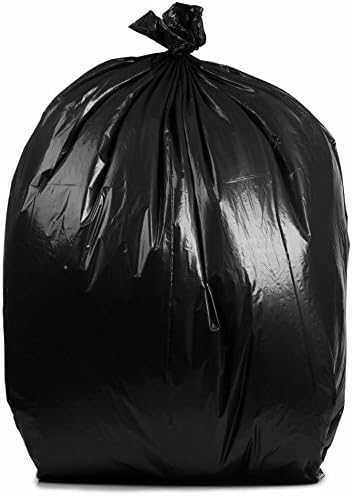 Торби за боклук PlasticMill обем 20-30 литра: черни, 1,6 на хиляда, 30x36, 100 торби.