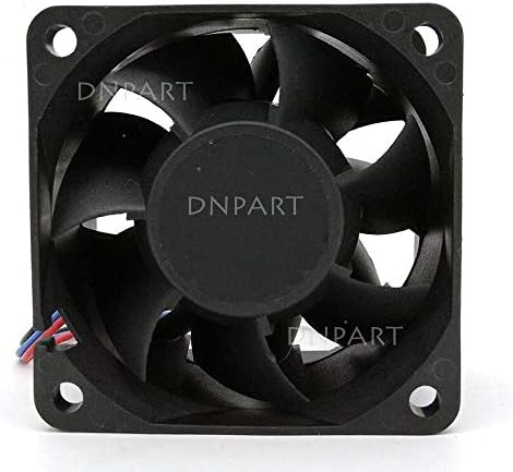 DNPART Вентилатор, Съвместима за Delta FFB0624EHE 6038 60 mm 6 см DC 24 В 0.57 A аксиален Вентилатор за охлаждане