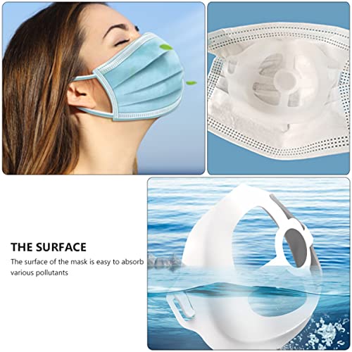 Healifty Cover Saver Червило Маска Скоба За увеличаване на грим В Устата си Вътрешна Подкрепа D Keep Дишащ Защитен Протектор