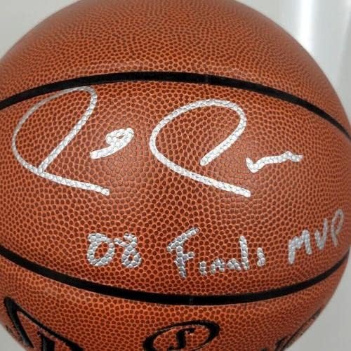 Пол Пиърс подписа договор с MVP 08 финал Spalding I/ O Баскетбол Селтикс ~ PSA БЪЛГАР COA - Баскетболни топки с автографи