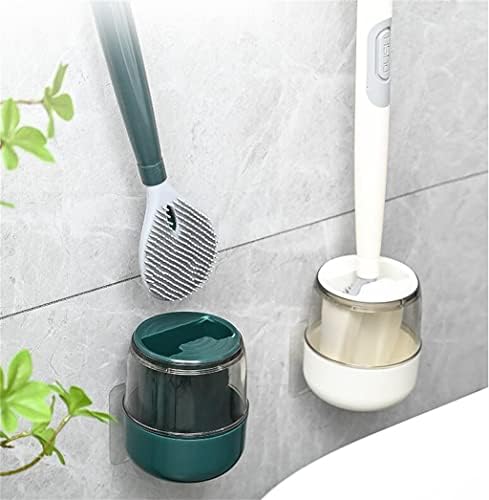 N/A Четка за тоалетна Четка за почистване на тоалетната чиния Стенен инструмент за почистване на тоалетната чиния Домакински Баня (Цвят: D, размер: 1)