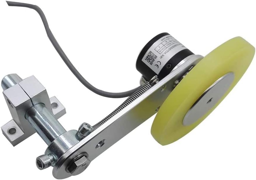 Измерител на положения за Дължина на Гумена колело Валяк CALT GHW38 200mm Touch Pulse Отточна тръба на шарнирна
