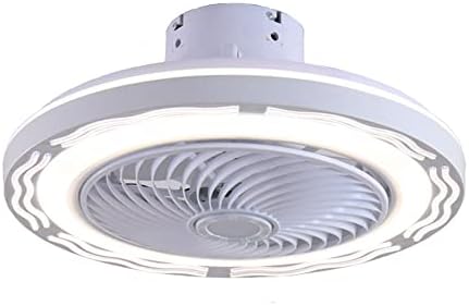 TAIYYLU 19,6 Кръг вентилатор на Тавана Скрит монтаж с осветление, Усъвършенствана Led нисък профил Вентиляторная лампа