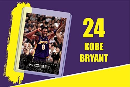Кобе Брайънт (5) Разнообразни баскетболни картички - Търговски карта Лос Анджелис Лейкърс - MVP 24