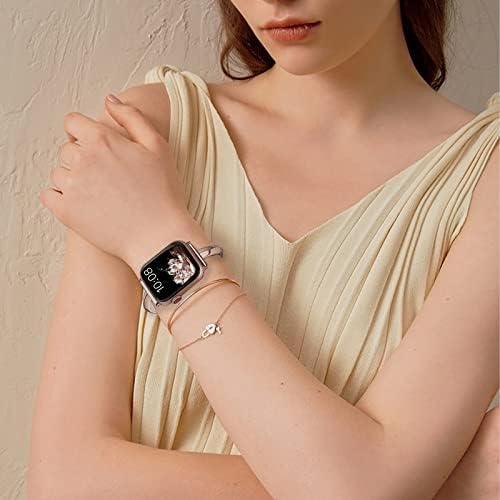 NINKI Luxury Band, Съвместими Въжета за Apple Watch, Женски 38 мм 40 мм 41 мм 42 мм 44 мм 45 мм на 49 мм,