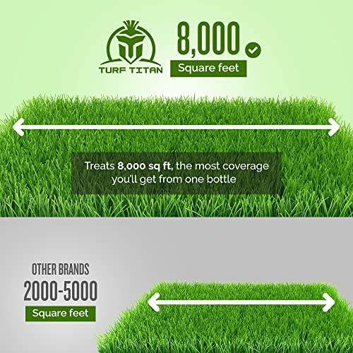 Turf Титан Root Помощник - Произведено в САЩ, Климатик за почвата, сервоусилвател на пробиотици и микроелементи за всички видове тревни площи, растения, цветя, дървета и