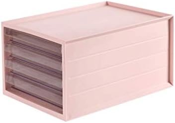 Haieshop Кутии за съхранение на бельо, Кутия за съхранение на Домашен Тип, Многопластова Накладываемая Дрехи, Пластмасова