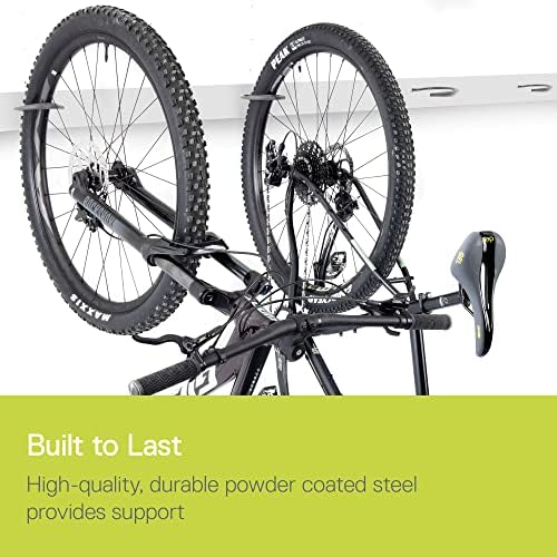 Кука за закрепване на велосипеда на стената от Delta Cycle - 2 комплект гигант К-образни куки за гараж и навес