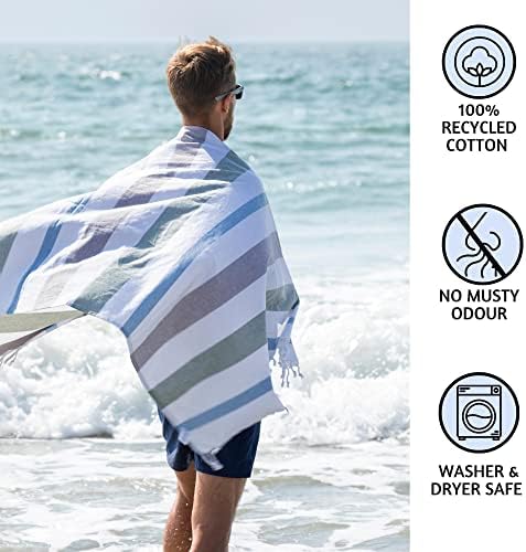 Народно Турско Плажна кърпа за възрастни с чанта-тоут 40 x 72 Хавлии за Баня, Плажна Одеяло и Плажни кърпи в голям
