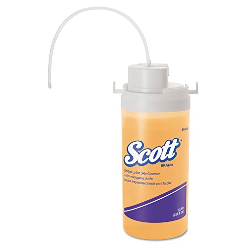 Scott 91437 Почистващо средство за кожата Golden Лосион с Цитрусов аромат, 1000 Мл, 3 бр./Кутия