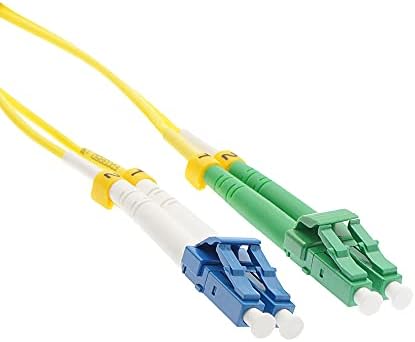 Однорежимный Двухшпиндельный оптичен кабел accl2m LC/UPC-LC/APC OFNR, 1 Опаковка