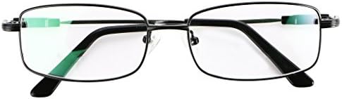 Jcerki Черна Лесната Дограма за Очила За четене 4,25 Силните Страни на Мъжки Дамски Модни Леки Очила За Четене 23 Силните