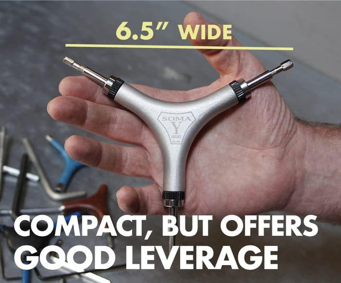 Ключ с механизма на палеца Soma Y – Велосипедни Инструменти с шестоъгълни глави 4, 5 и 6 мм за ремонт на велосипеди –