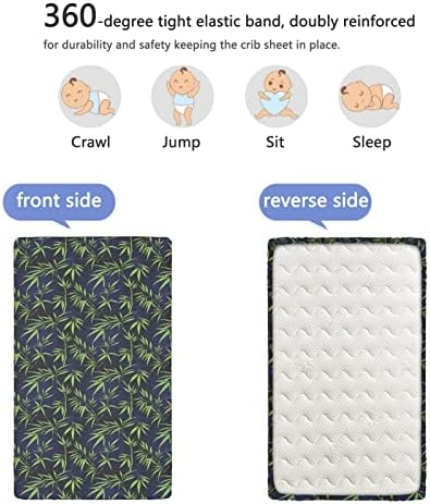 Зелени Кухненски Кърпи за яслите в Ретро стил, Портативни мини-Чаршафи за легла от ултра Мек материал - Отлични