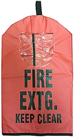 Покриване на пожарогасител с прозорец (голяма - 31 x 16 1/2), 2 опаковки