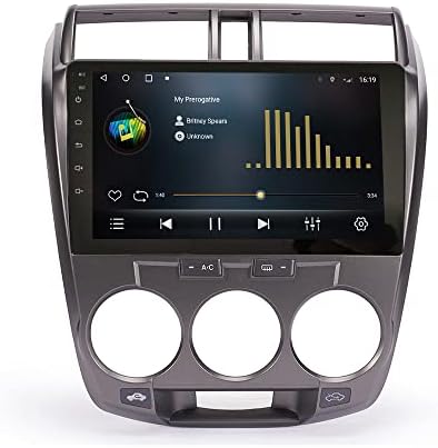 Андроид 10 Авторадио Автомобилната Навигация Стерео Мултимедиен плейър GPS радио 2.5 D Сензорен екран за Honda City 2006-2014