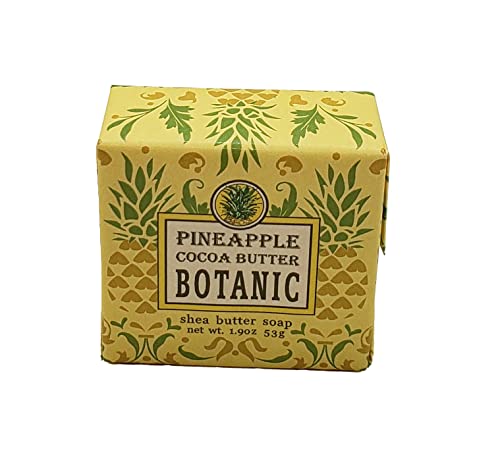 Комплект за ботанически колекции Greenwich Bay Trading Company: Ананас какаово масло - 2 унции мини-сапун в опаковка + 2 унции