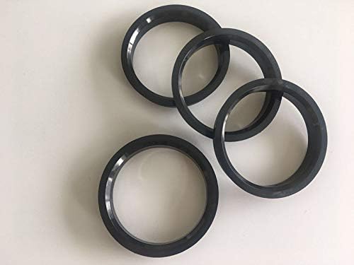 NB-AERO (Комплект от 4) Полиуглеродные пръстени за центриране на главината с диаметър от 71,12 мм до 57,1 mm с вътрешен