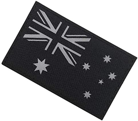 Светоотражающая Нашивка с Флага на Австралия Инфрачервен IR Икона на Морала на Австралийската Национална Държава, Тактическа