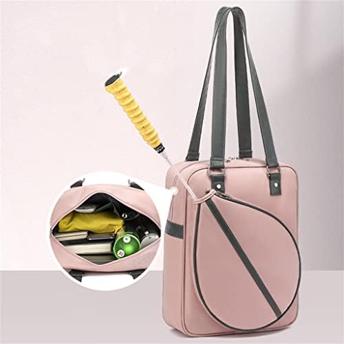 DHTDVD Чанта за бадминтон, 2 опаковки, дамски спортни сакове за сух и влажен раздяла с голям капацитет, преносима чанта за през рамо (Цвят: D, размер: 30 * 39 * 11 см)