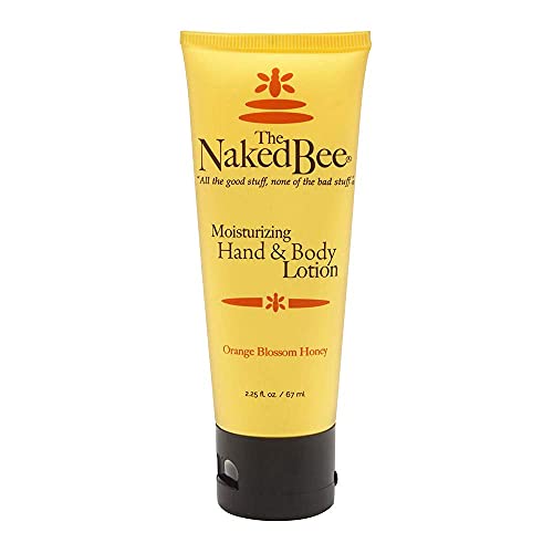 Балсами за устни The Naked Bee Цвят Organic Honey, на 3 опаковки + Жена лосион за ръце и тяло Orange & Honey
