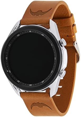 Кожена каишка за часовник Valencia CF от Премиум-клас, който е съвместим с Samsung Galaxy Watch и други