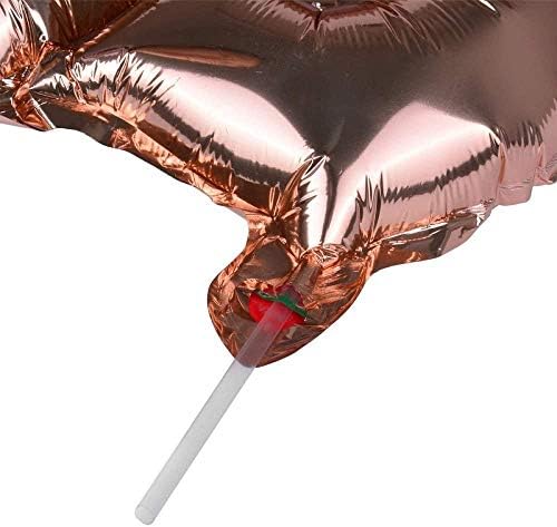 40-Инчов Голям Сребрист балон с цифрите 4. Майларовая фолио, наполняемая хелий. Чудесно за украса на парти по случай