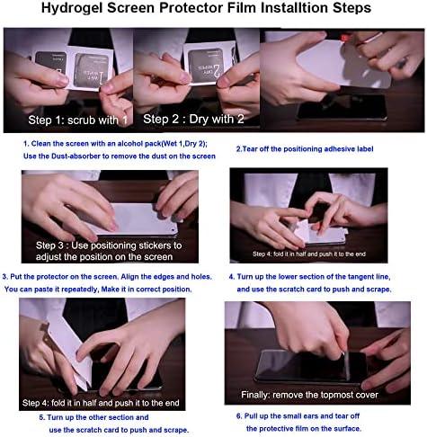 Защитно фолио YiiLoxo Hydrogel Film, която е съвместима с фолио Oneplus 11 (5 ГРАМА) от 3D-нанотехнологичного хидрогел