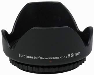 Универсален сенник за обектив за обектив Promaster 55 мм