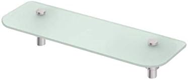 Етажерка за баня Deltana BBS1575-14 SoBe 15 3/4 от матирано стъкло с полиран никел