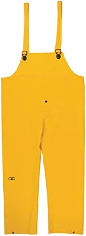 Обичай кожен мъжки Дъждобран Clc от 3 теми, Тежък PVC, Размер X Large 872008, Жълто, X-Large САЩ