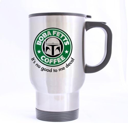 Кафеена чаша Хубаво Boba Fett's - Пътни Чаши от неръждаема стомана, - размери 14 грама