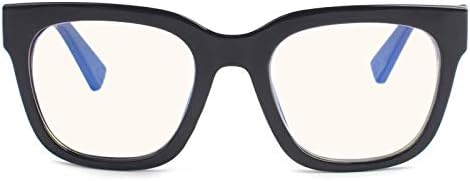 HINDAR PANDA Извънгабаритни Очила За Четене С Блокиране на Синя Светлина В Голяма Рамка За четене С Голяма лупа