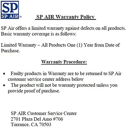SP Air Corporation Храповик Perfect Impact, 3/8 инча,SP-7265RP-V2, Черен