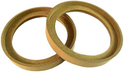 4 Двойки от 6,5 Вдлъбнатини за пръстени динамика от МДФ с инструменти за Монтаж Распорным пръстен за безеля-6.5 BZ