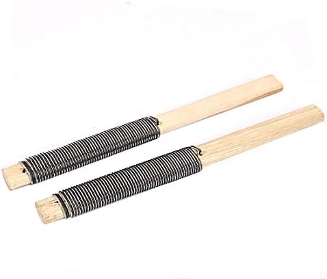 X-DREE Дървена дръжка с дължина 21,5 см, рашпиль за рязане на стоманена тел, инструмент за ремонт на напильника