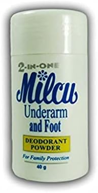Пудра на прах Milcu 2 в едно за подмишниците и краката (40 г)