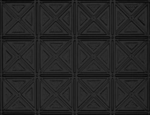 Метален заден панел с насипни геометрия M-Boss Inc 0609-B с сатинированной черно покритие