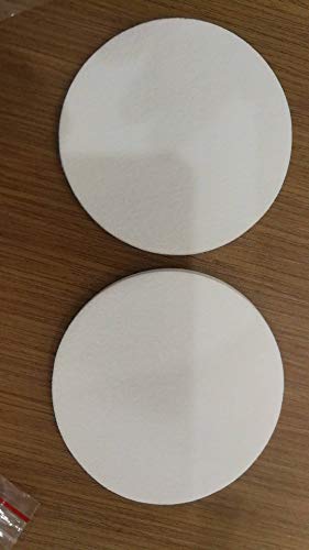 12 Синтетични филтърни дискове 90 мм за Бюхнерова фуния и ги нарежете на по размер Широко врата, използван за отглеждане