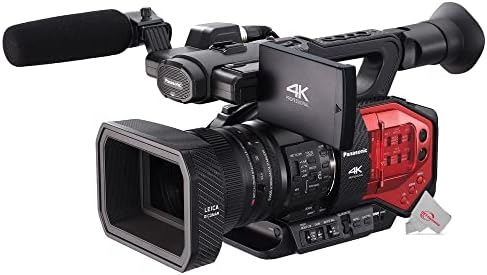 Видеокамера Panasonic AG-DVX200 4K със сензор Four Thirds и вграден варио обектив (международна модел)