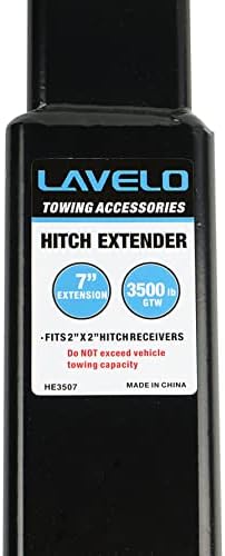 LaVelo 7-инчов Удължител сцепного устройства, Удлинительная тръба за 2-инчов приемник сцепного устройства, 3500