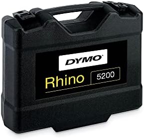 Комплект за производство на промишлени етикети DYMO 1756589 Rhino 5200, 5 Линии И 4 9/10 W X 9 1/5d X 2 1/2 Ч