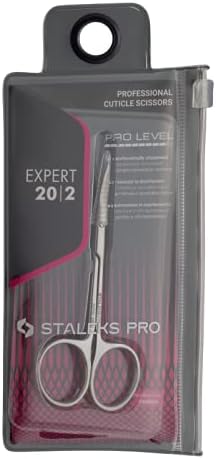 Ножица за нокти STALEKS PRO Expert 20 за кожичките, маникюр, инструмент SE-20/2
