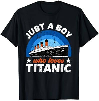 За момчета, които просто обожават тениска Титаник