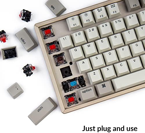 Ключодържател K8 87 клавиши без клавиатурна подредба, с възможност за гореща замяна, Безжична ръчна Bluetooth